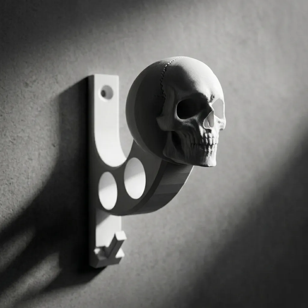 Soporte Portacasco de Pared Premium