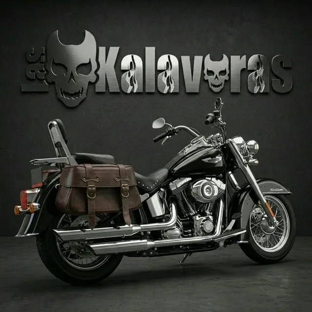 Alforjas K2 Reforzadas + Portaherramientas Café