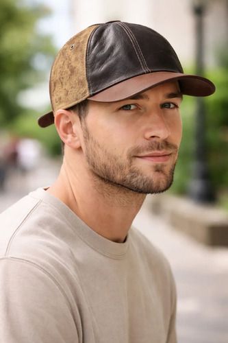 Cachucha Gorra de Piel Excelente Calidad Lk
