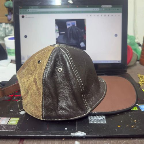 Cachucha Gorra de Piel Excelente Calidad Lk