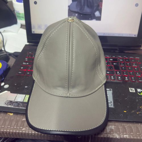 Cachucha Gorra de Piel Excelente Calidad Lk Gris piel