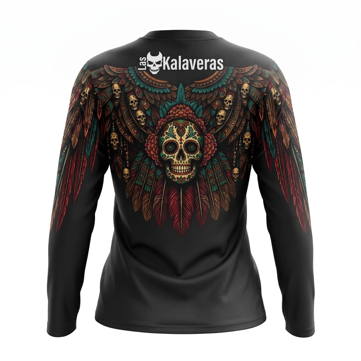 Playera Manga Larga Línea Animales Ancestrales