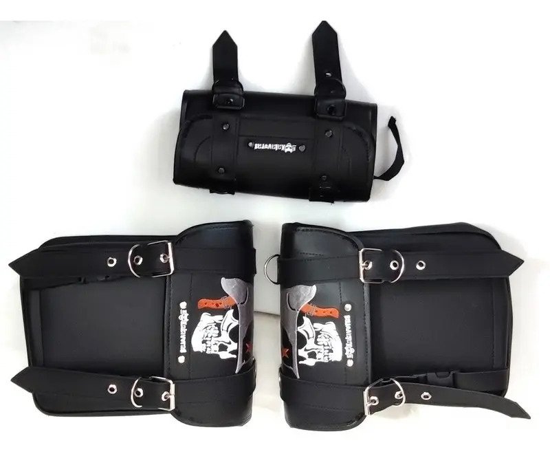 Alforjas Chicas + Portaherramientas (30x12x26, 16 L) - SKULLH