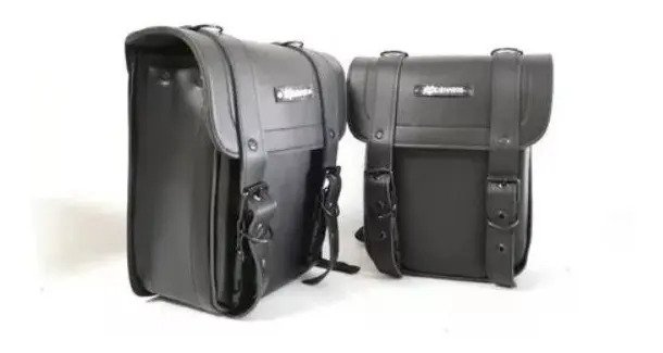 Alforjas Chicas + Portaherramientas (30x12x26, 16 L) - EAGLE2 Negro total