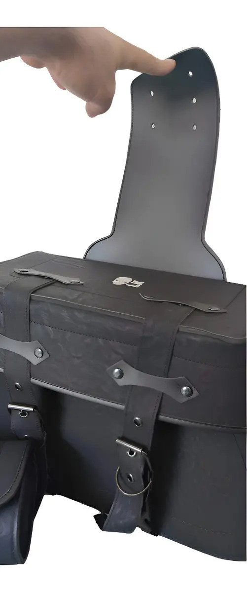 Alforjas K2 Bravia 2025 + Portaherramientas (44x25x18, 28 L) - Toda Negra (All Black)