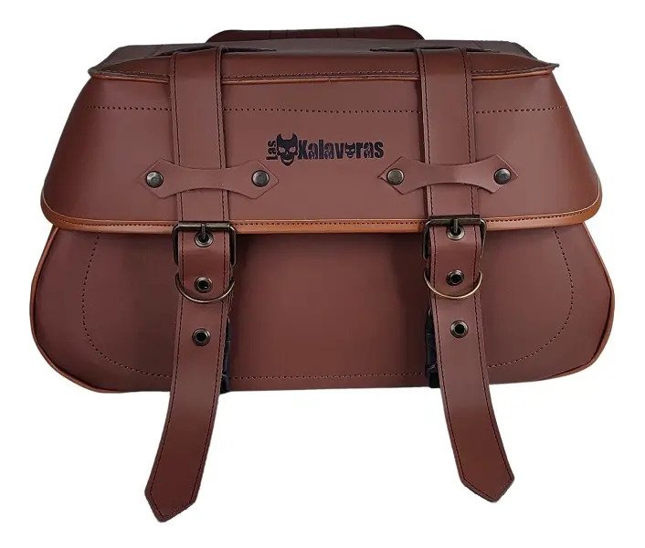 Alforjas K2 Línea de Lujo + Portaherramientas (28 L) - Camel sin adorno