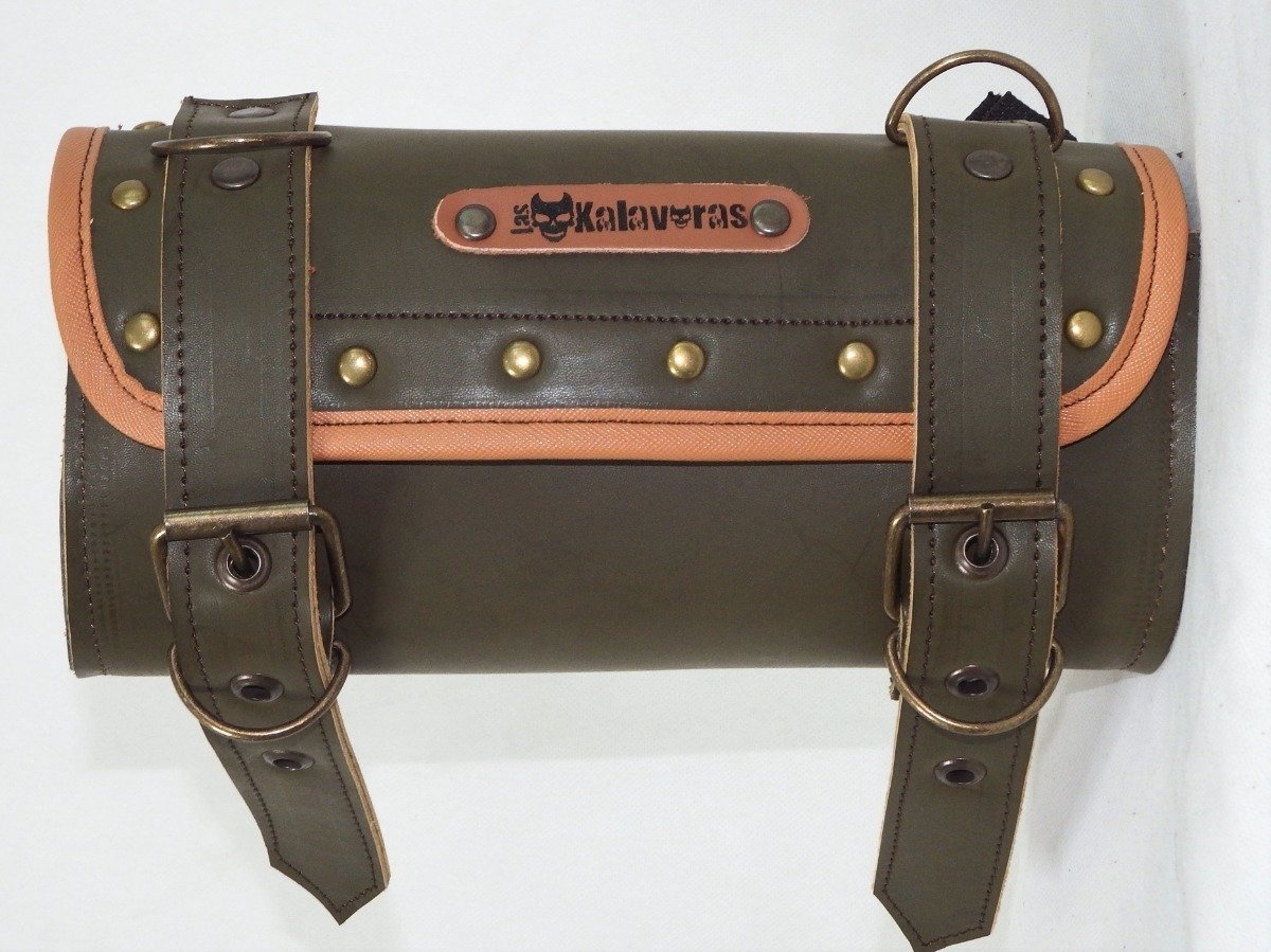 Alforjas K2 Línea de Lujo + Portaherramientas (28 L) - Verde militar edicion limitada