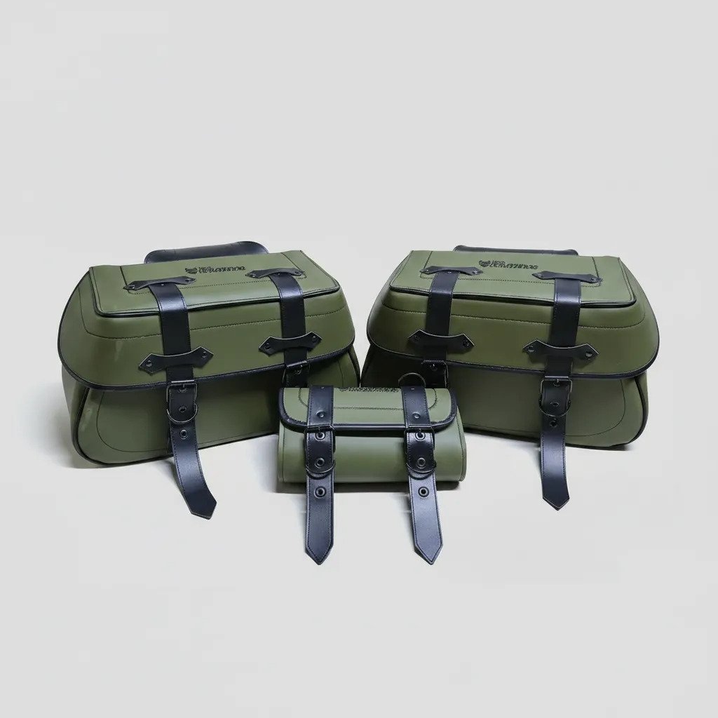 Alforjas K2 Línea de Lujo + Portaherramientas (28 L)