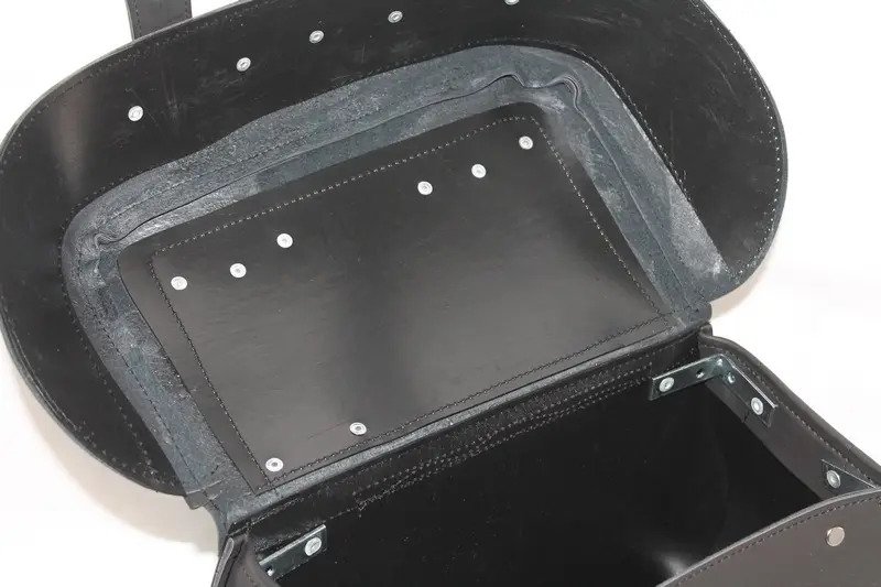 Alforjas ML3 Línea de Lujo + Portaherramientas - Negra s/adorno