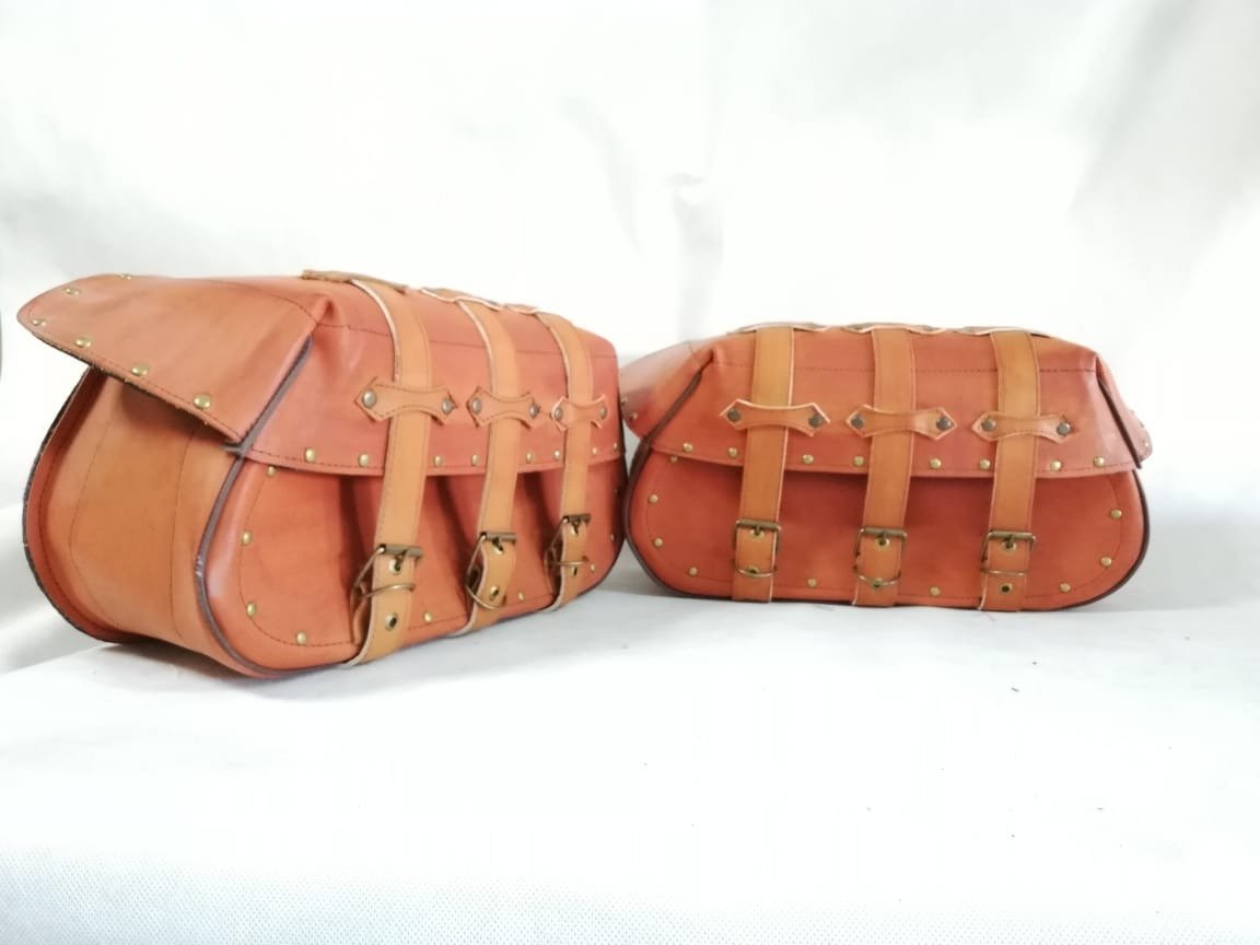 Alforjas ML3 Lujo Camel + Portaherramientas - Camel