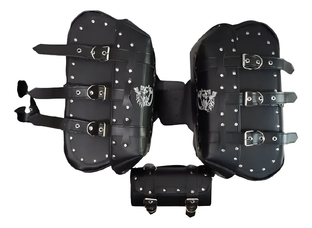 Alforjas ML3 Reforzadas + Portaherramientas - Skull2
