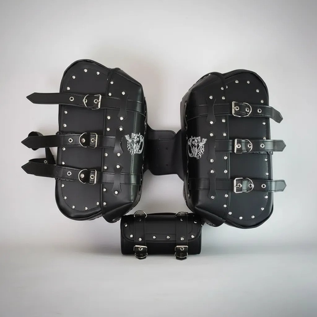 Alforjas ML3 Reforzadas + Portaherramientas - Skull2