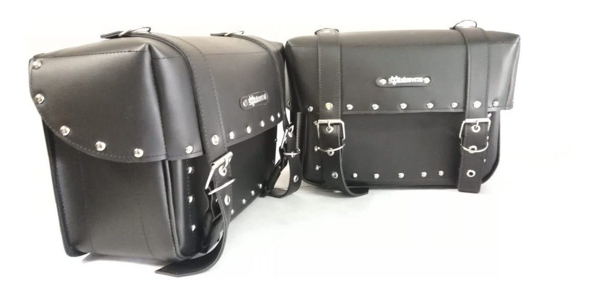 Alforjas Modelo B + Portaherramientas (24 L) - Negro c/a