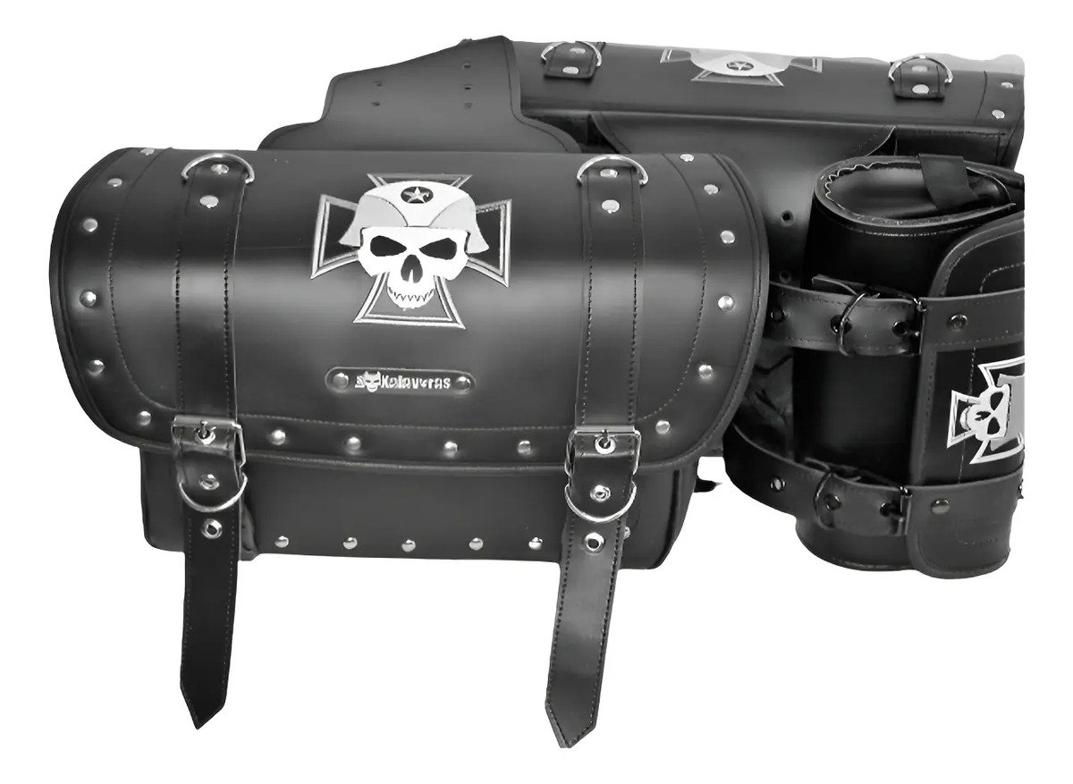 Alforjas Modelo E Reforzadas + Portaherramientas - Eagle1 Cruzskull1