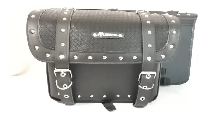 Alforjas Tejidas + Portaherramientas (24 L) - Negro