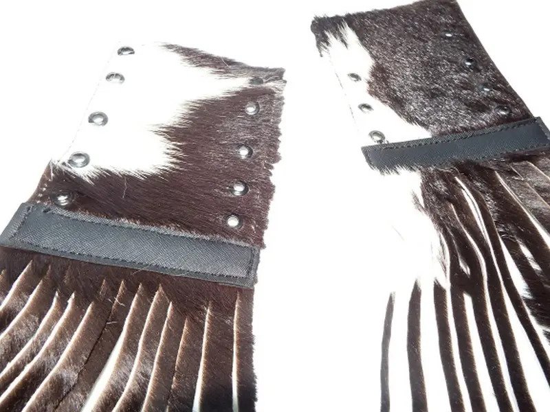 Barbas de Piel de Vaca 34 x 14 cm (par)