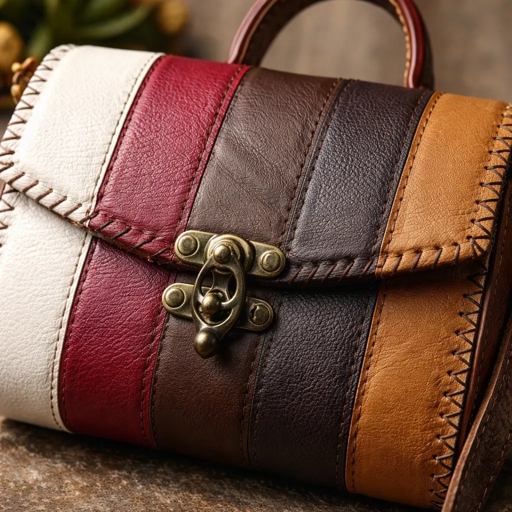 Bolsa de Piel Artesanal para Dama Estilo Vintage