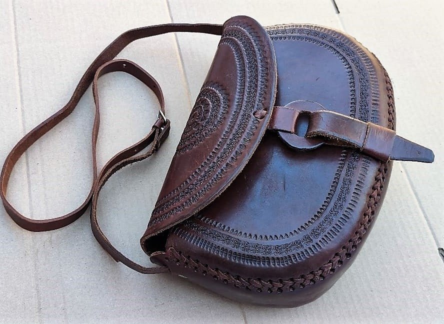 Bolso Artesanal 100% Piel Vaqueta para Dama - Vaqueta / Vaqueta