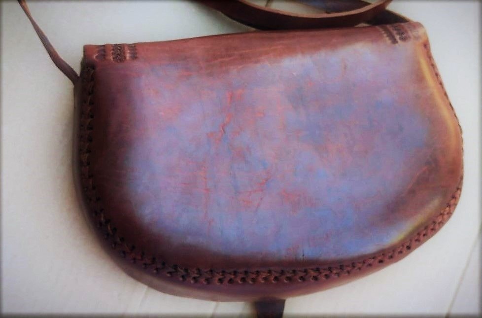 Bolso Artesanal 100% Piel Vaqueta para Dama - Vaqueta / Vaqueta