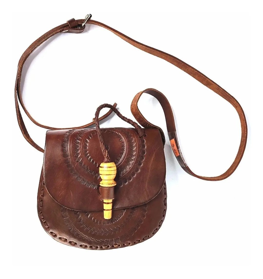 Bolso Artesanal 100% Piel Vaqueta para Dama Vaqueta / Vaqueta