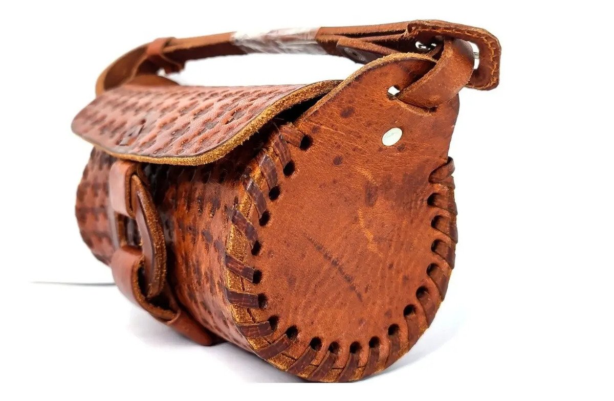 Bolso Artesanal de Vaqueta para Dama (Chico)