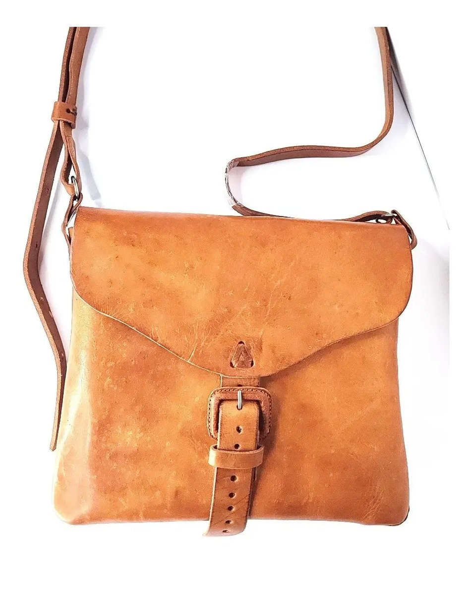 Bolso Maletín Portafolio Unisex de Vaqueta