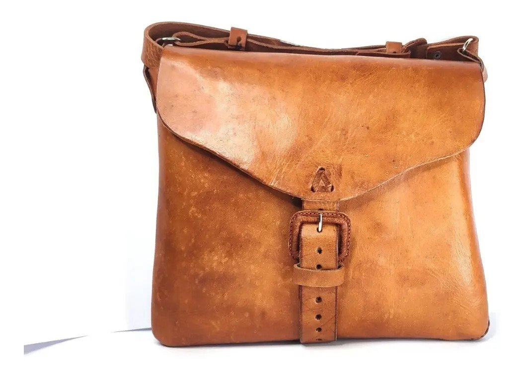 Bolso Maletín Portafolio Unisex de Vaqueta