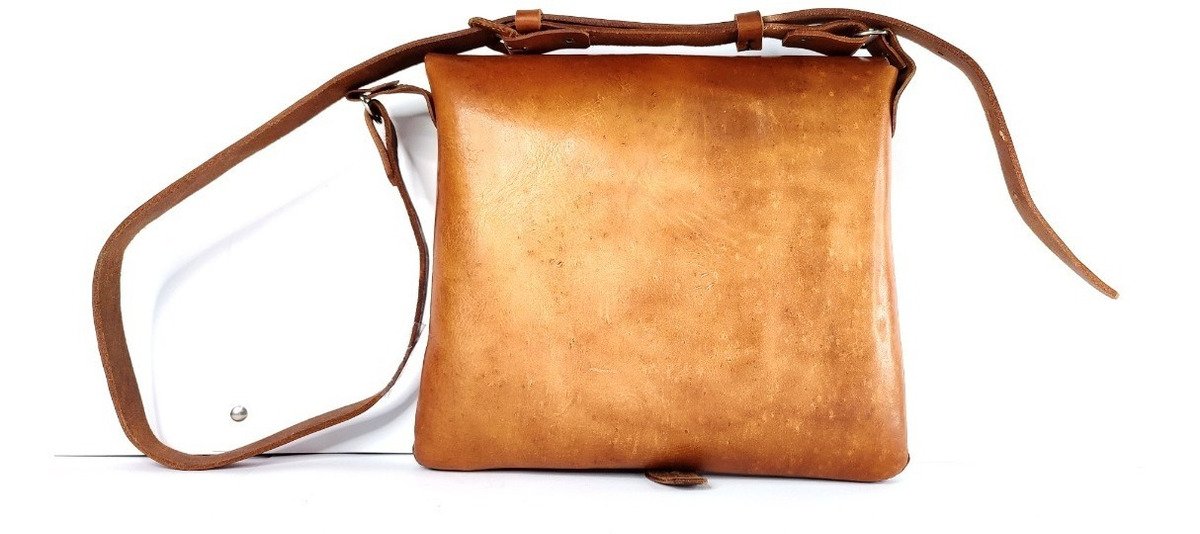 Bolso Maletín Portafolio Unisex de Vaqueta