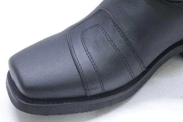 Bota Chata Chopper para Motociclista 100% Piel