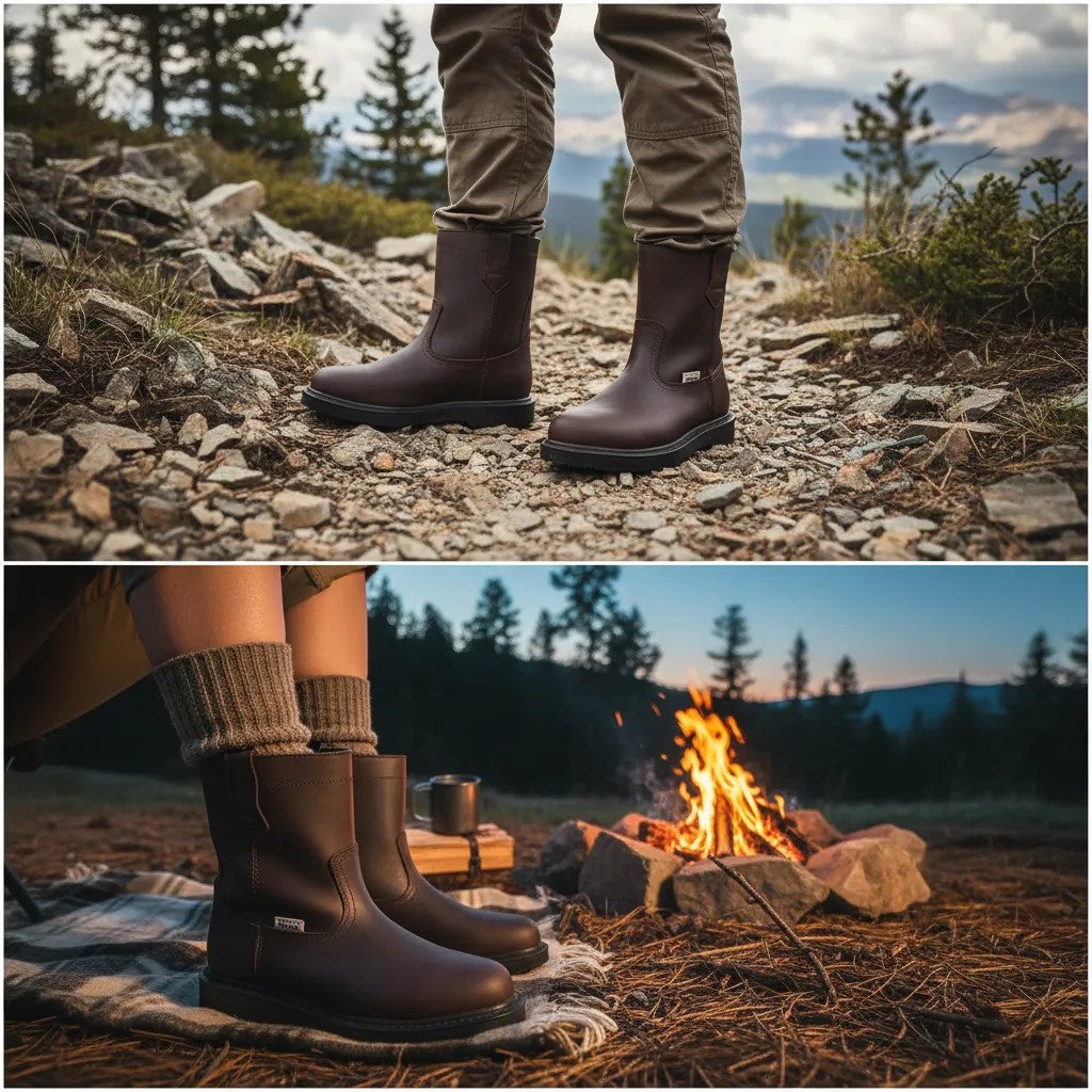Bota Rooper Laredo 100% Piel - Cafe