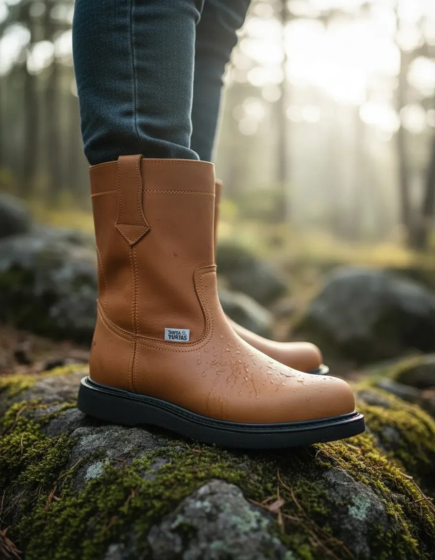 Bota Rooper Laredo 100% Piel - Canela