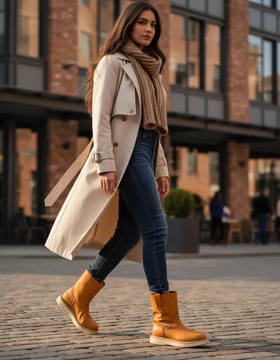 Bota Rooper Laredo 100% Piel - Tabaco Miel