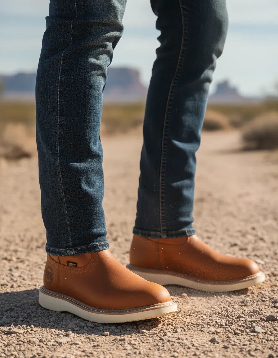 Bota Rooper Laredo 100% Piel - Oro