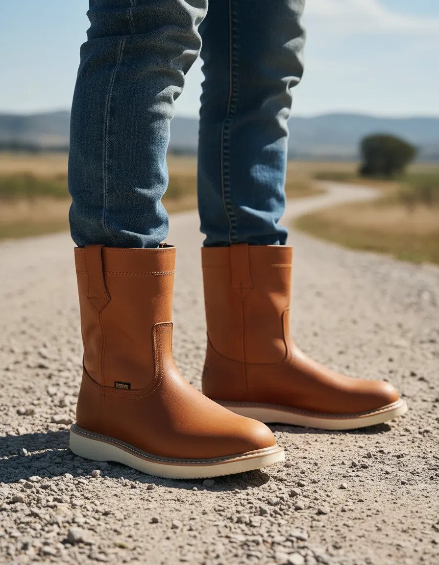 Bota Rooper Laredo 100% Piel - Oro