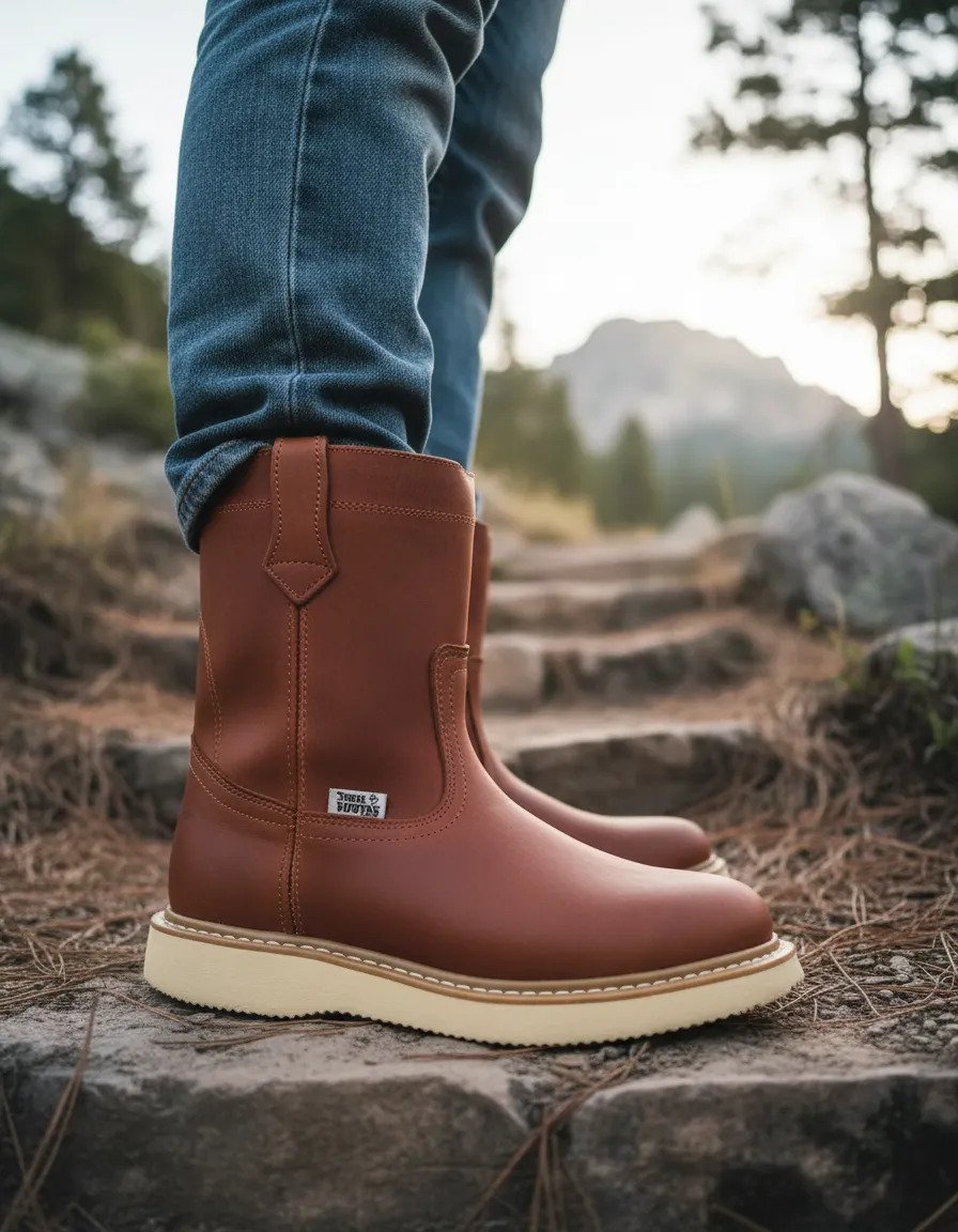 Bota Rooper Laredo 100% Piel - Tabaco