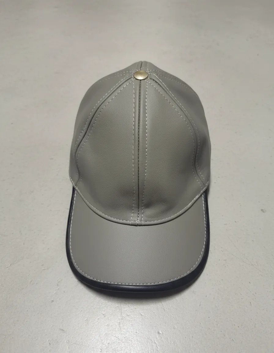Cachucha Gorra de Piel Excelente Calidad Lk - Camel Gris piel