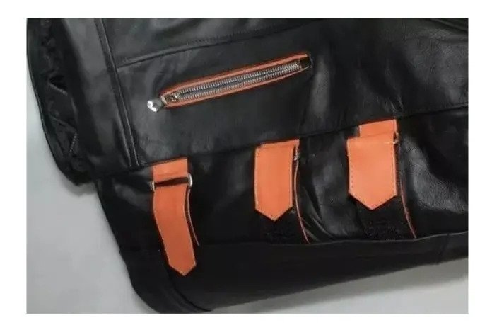 Chaleco Negro con Naranja para Caballero