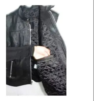 Chaleco Negro para Caballero con Rombos