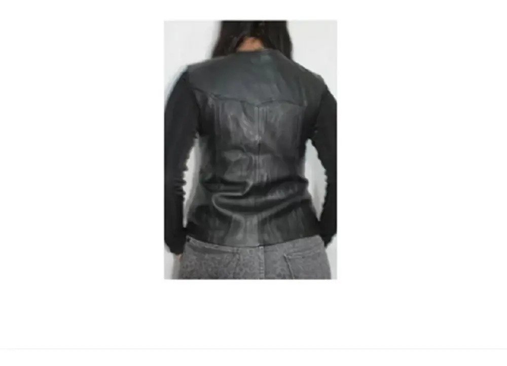 Chaleco Negro para Dama con Cierre