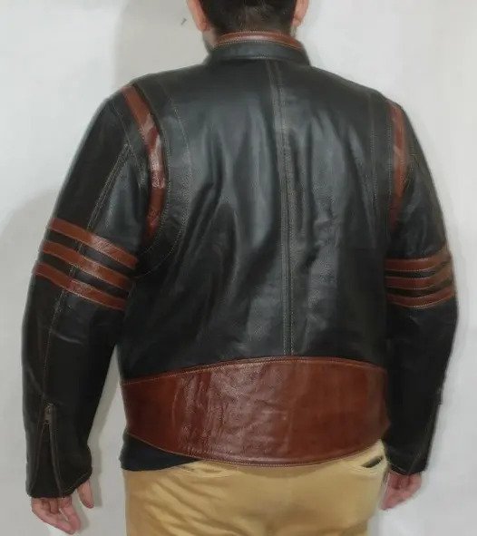 Chamarra de Piel 100% Modelo Wolverine