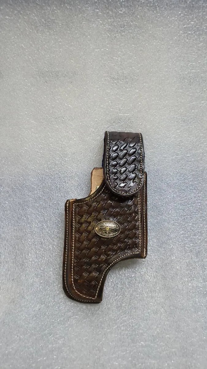 Funda Porta Celular de Piel – Nuevos Diseños - Bfl - Cafe
