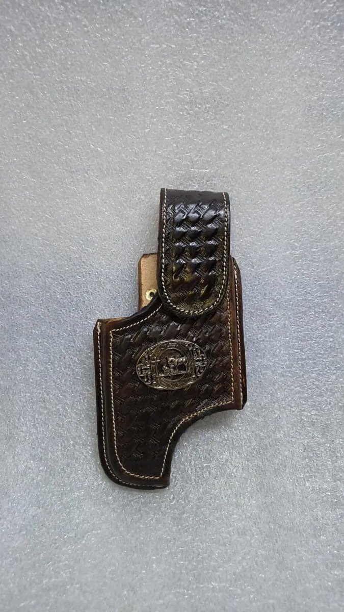 Funda Porta Celular de Piel – Nuevos Diseños - Establo - Cafe