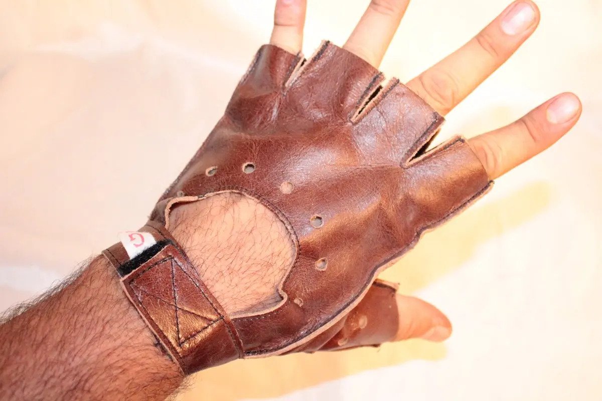 Guantes Chopper sin Dedos para Hombre
