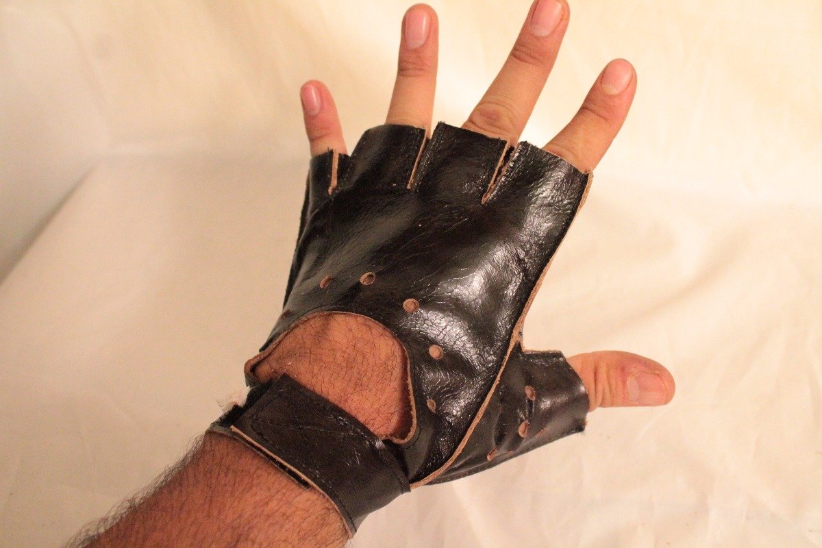 Guantes Chopper sin Dedos para Hombre