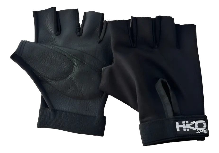 Guantes sin Dedos Las Kalaveras CH (INFANTIL) / Negro