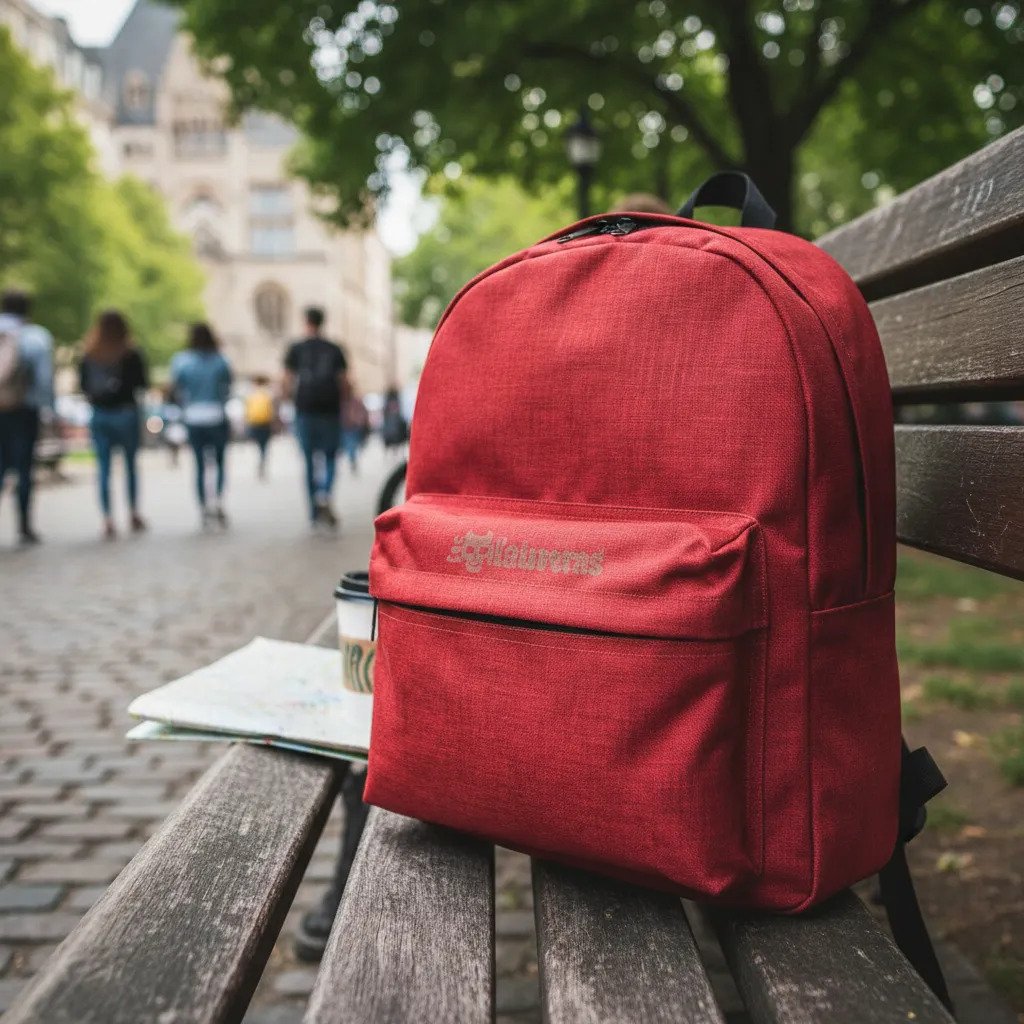 Mochila de Viaje Uso Rudo Las Kalaveras - Rojo