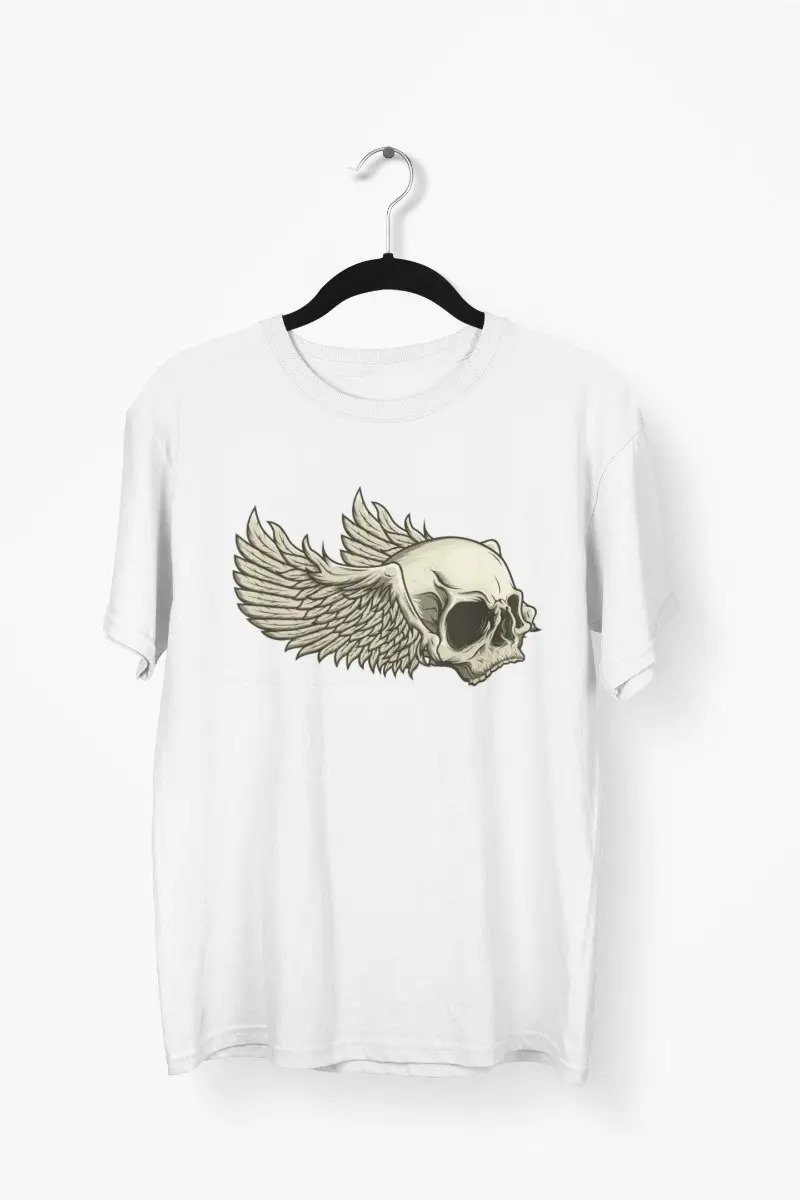 Playera Colección Calaveras - Cráneos Calavera con Alas