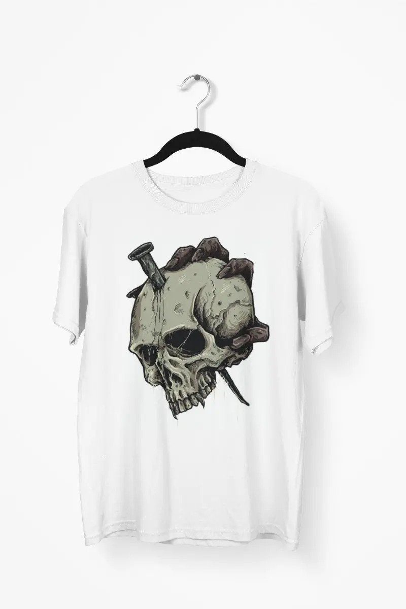 Playera Colección Calaveras - Cráneos Calavera Daga