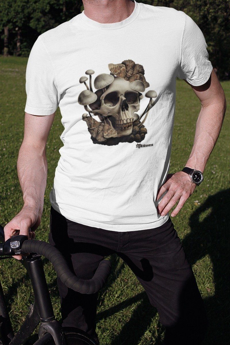 Playera Colección Calaveras - Calavera Hongos