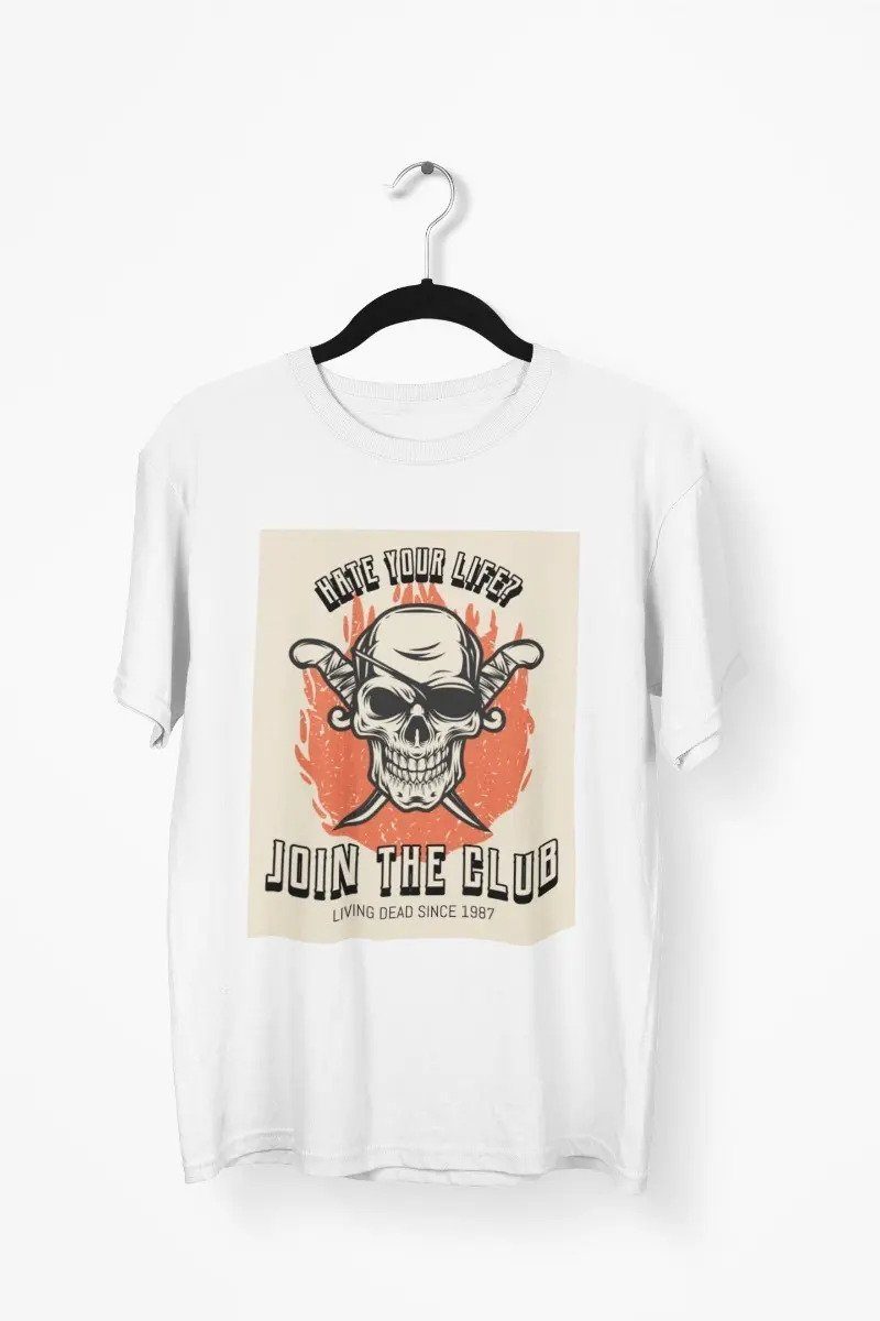 Playera Colección Calaveras Biker Calavera Join the Club
